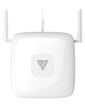 A VeeaHub Pro with its antennas up.