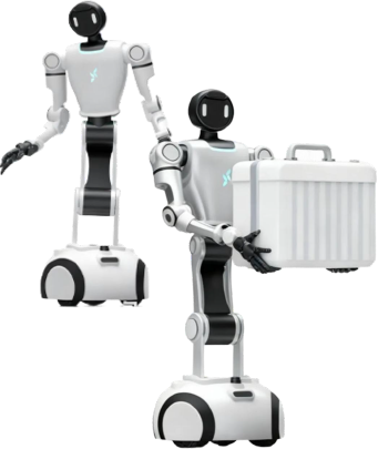 AIMO REX wheeled humanoid robot concept