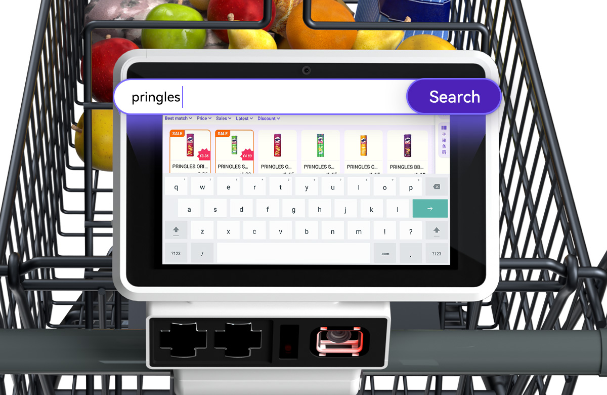 TROLLEE product search interface