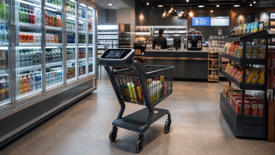 Modern convenience store retail environment